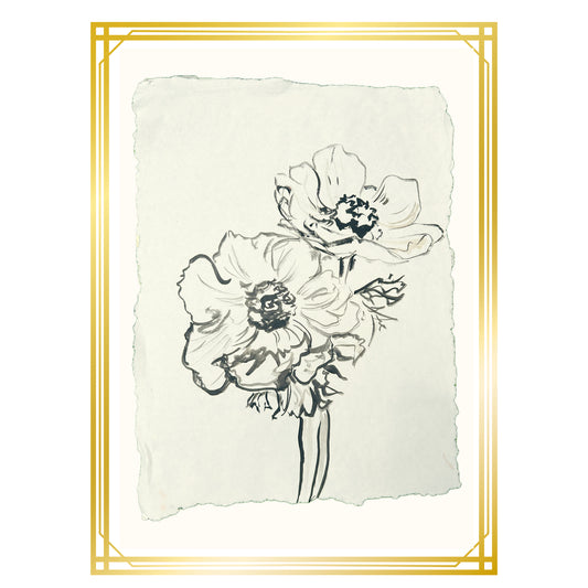 Annemie Flowers on Paper