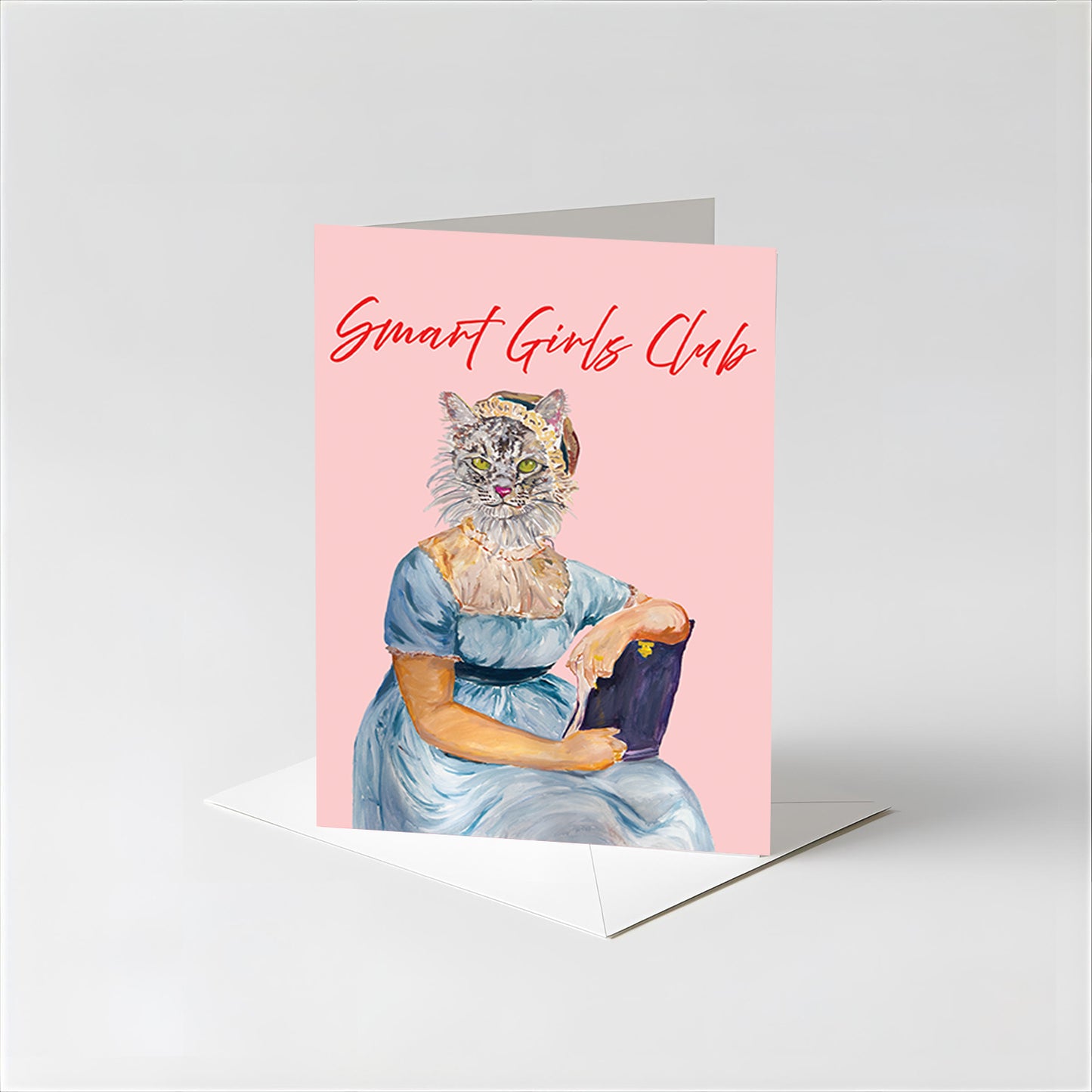 Jane Austen Smart Girls Club Greeting Card