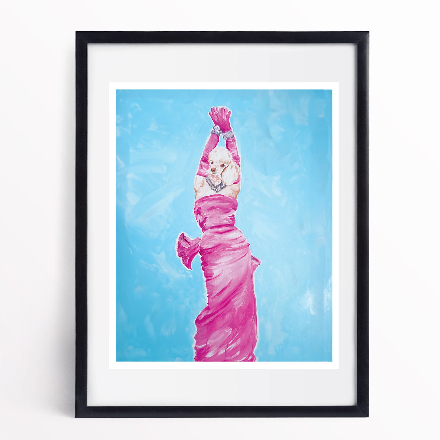 Poodle Monrow Print
