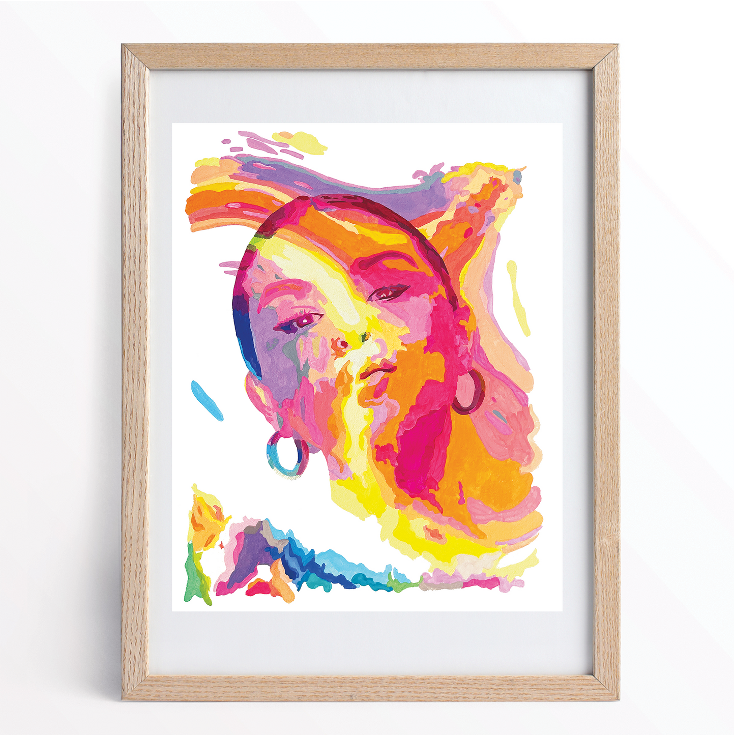 Selena Rainbow Print