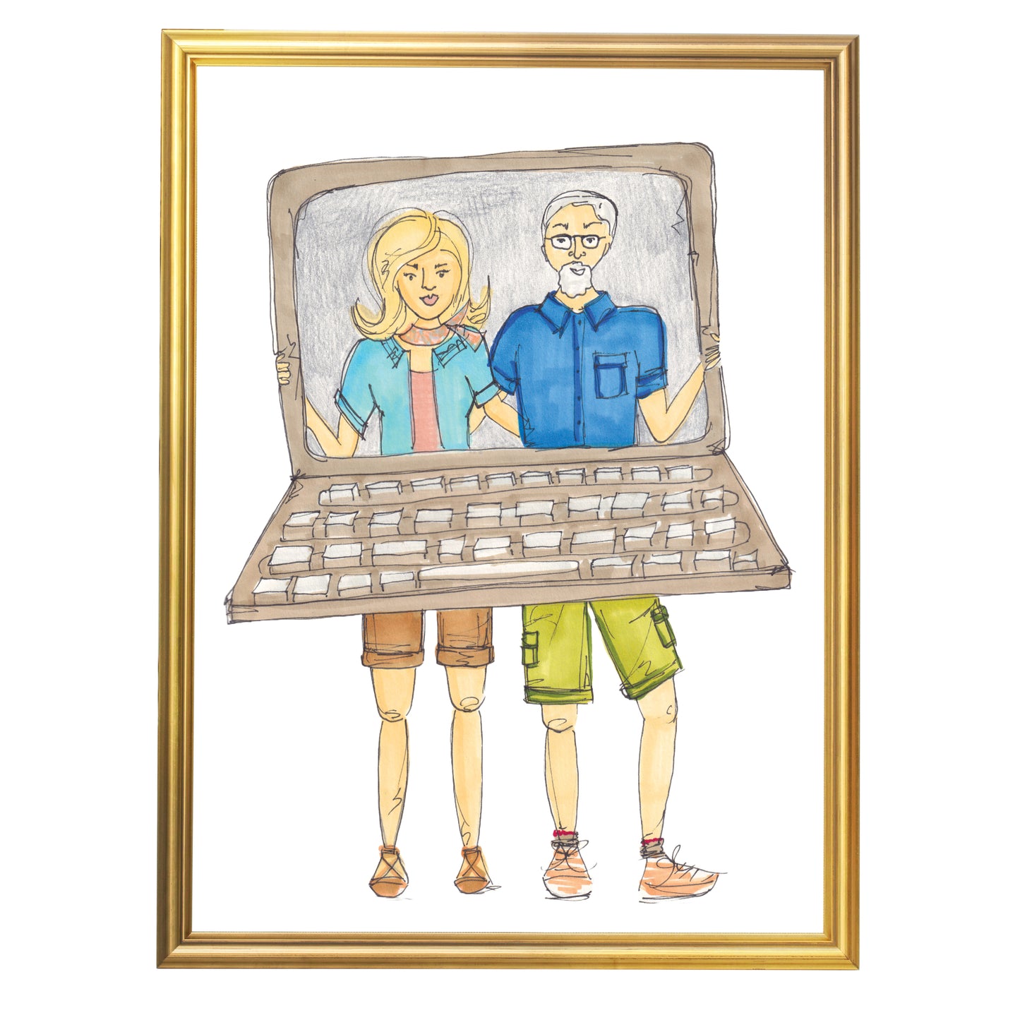 Custom Portraits - Hand-Drawn