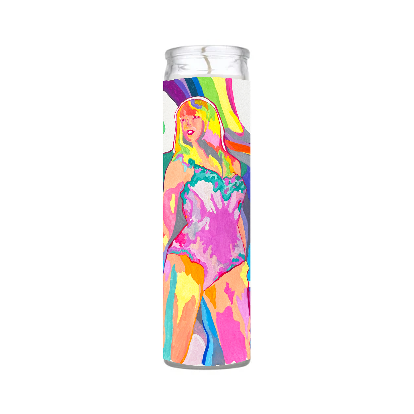 Goddess Taylor Swift Prayer Candle