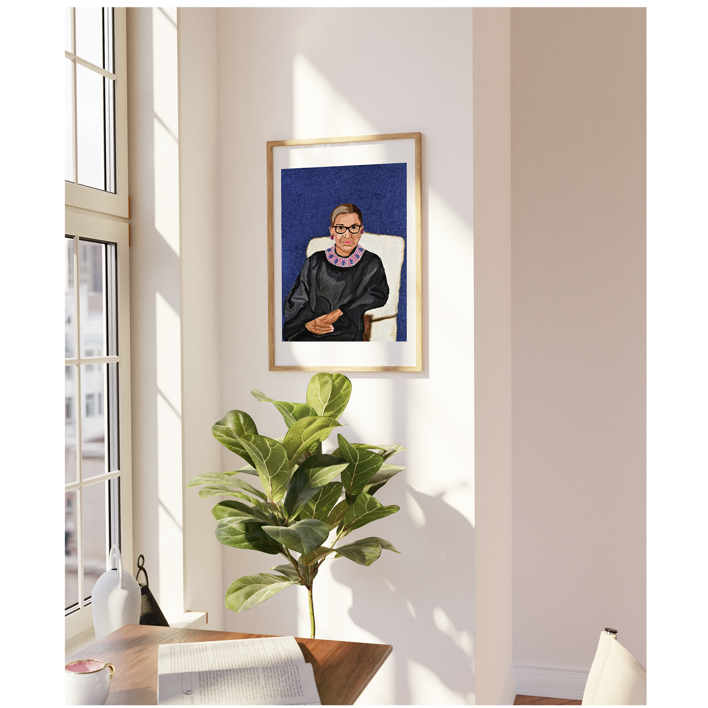 Ruth Bader Ginsburg archival Print