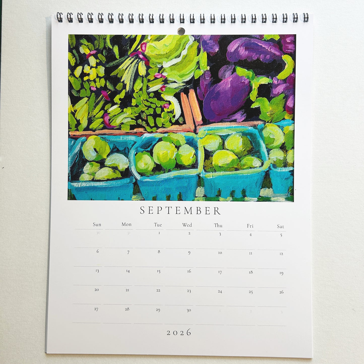 2026 Farmers Market Calendar