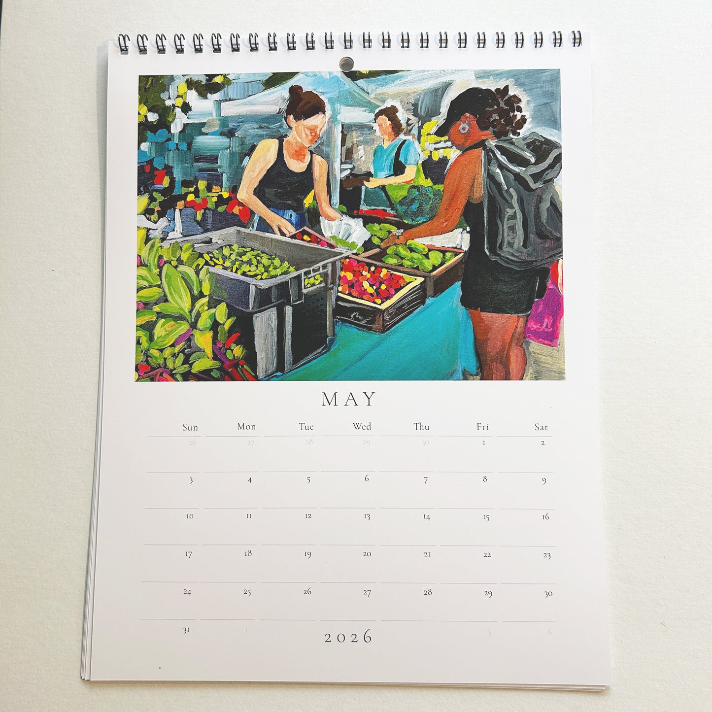 2026 Farmers Market Calendar