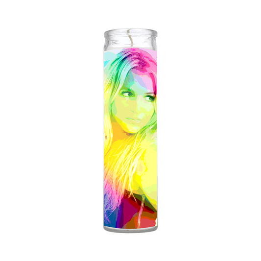 Britney Spears Prayer Candles