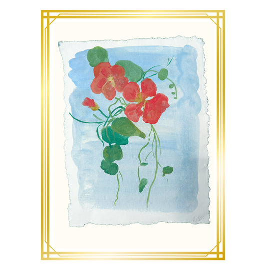 Nostrum Flowers Painting on Paper