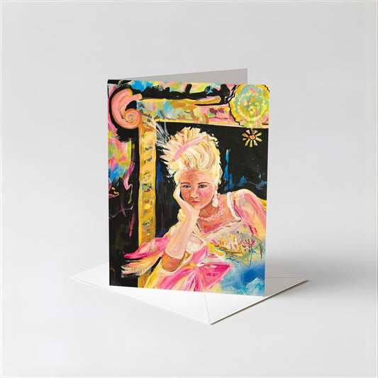 Marie Antoinette Greeting Card