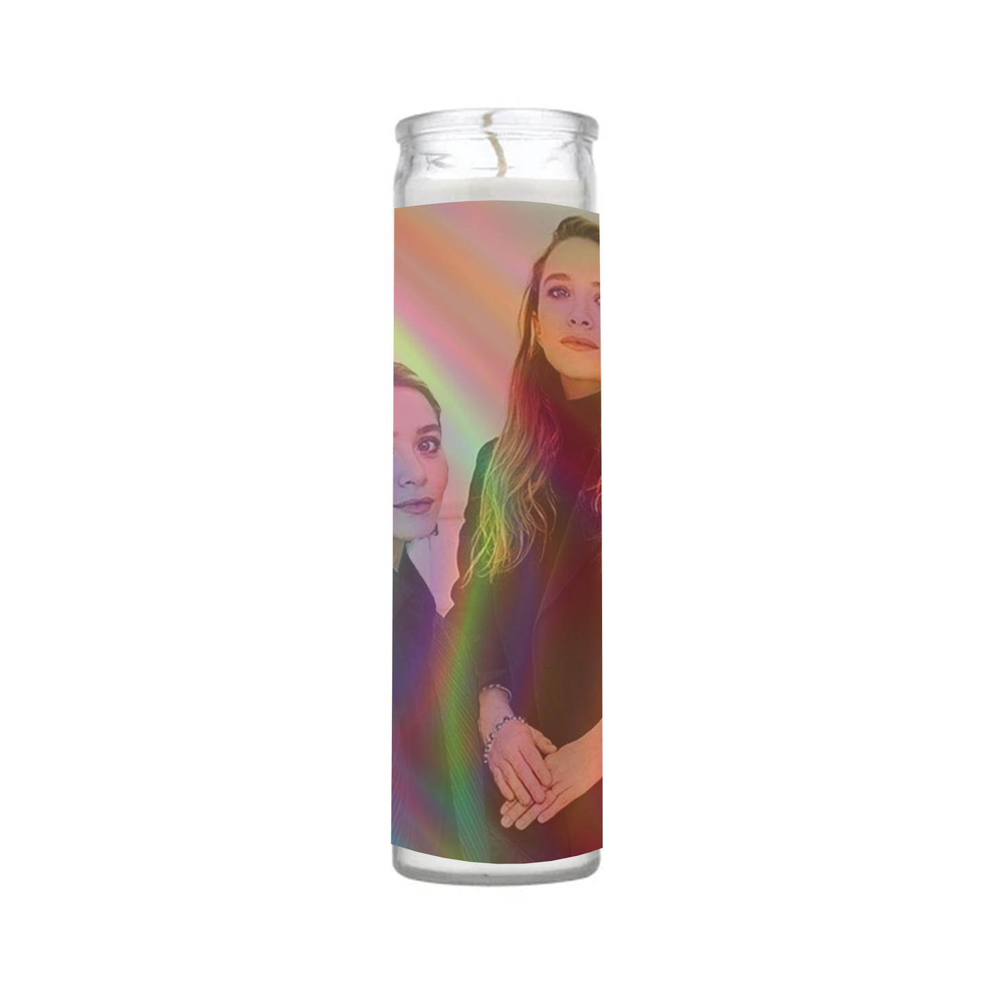 Mary Kate & Ashley Olsen Prayer Candle