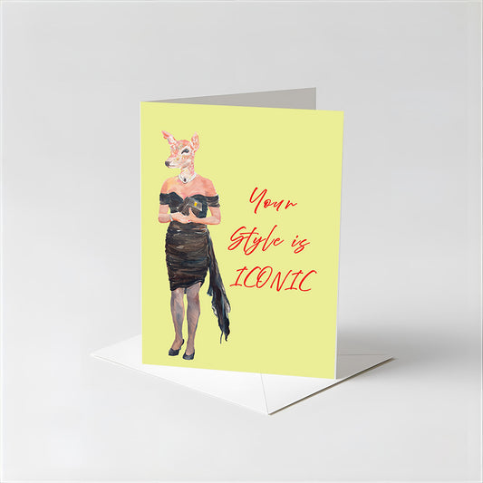 Princess Doe Diana Greeting Card