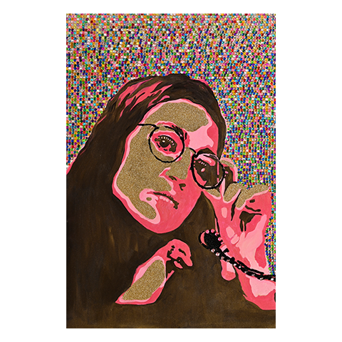 Alexandria Ocasio-Cortez Original Painting