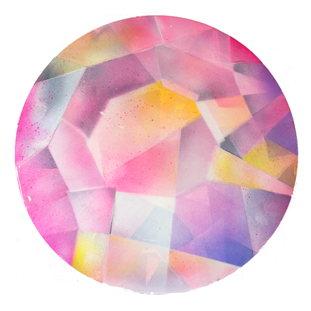 Hot Pink Diamond Painting