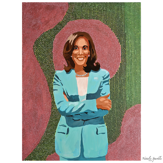 Vice President Kamala Harris Original Painting
